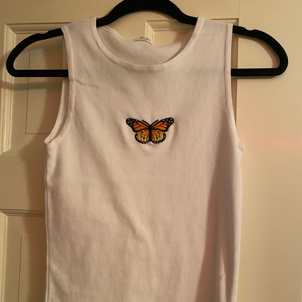John Galt Butterfly Tank Top✨